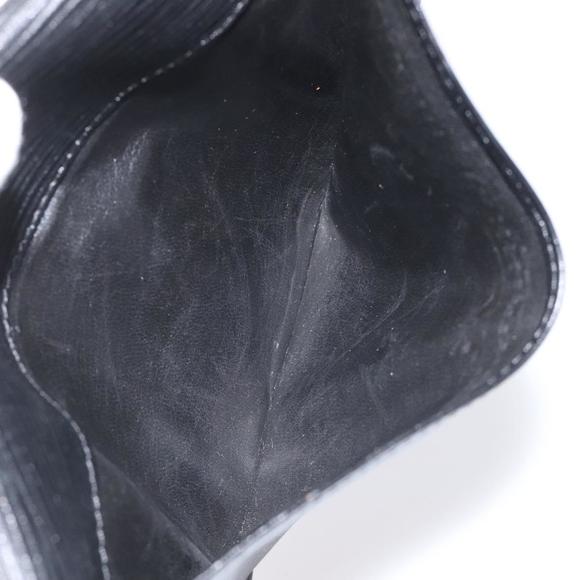 LOUIS VUITTON Epi Montagne 20 Clutch Bag Black LV Auth ep7435 - Picture 11 of 16